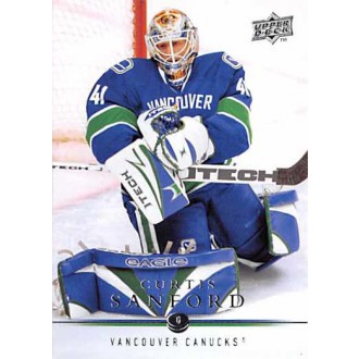 Řadové karty - Sanford Curtis - 2008-09 Upper Deck No.13