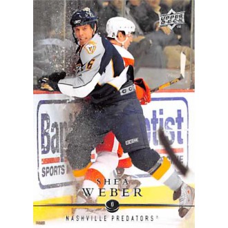 Řadové karty - Weber Shea - 2008-09 Upper Deck No.89