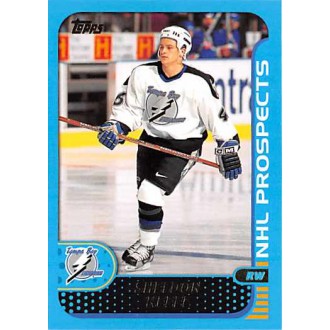 Řadové karty - Keefe Sheldon - 2001-02 Topps No.274