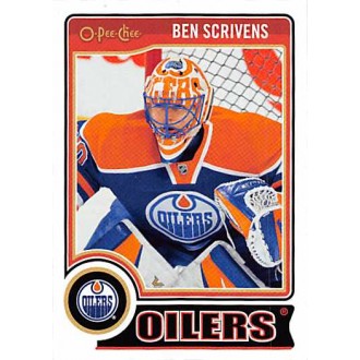 Řadové karty - Scrivens Ben - 2014-15 O-Pee-Chee No.91