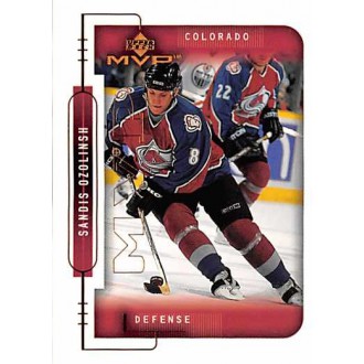 Řadové karty - Ozolinsh Sandis - 1999-00 MVP No.56