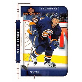 Řadové karty - Lapointe Claude - 1999-00 MVP No.128