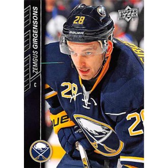 Řadové karty - Girgensons Zemgus - 2015-16 Upper Deck No.23