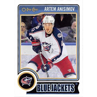 Řadové karty - Anisimov Artem - 2014-15 O-Pee-Chee No.104