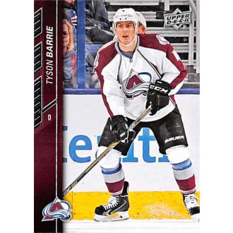 Řadové karty - Barrie Tyson - 2015-16 Upper Deck No.45