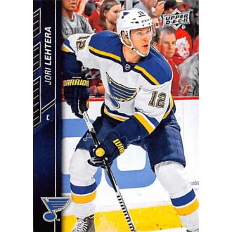 Řadové karty - Lehtera Jori - 2015-16 Upper Deck No.163