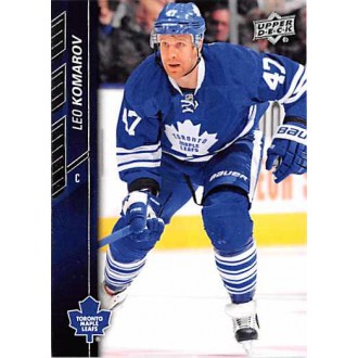 Řadové karty - Komarov Leo - 2015-16 Upper Deck No.174