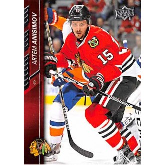 Řadové karty - Anisimov Artem - 2015-16 Upper Deck No.293