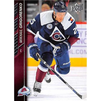 Řadové karty - Grigorenko Mikhail - 2015-16 Upper Deck No.298