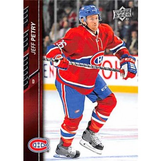 Řadové karty - Petry Jeff - 2015-16 Upper Deck No.355