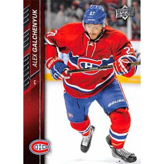 Řadové karty - Galchenyuk Alex - 2015-16 Upper Deck No.358