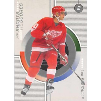 Insertní karty - Robitaille Luc - 2001-02 BAP Update He Shoots He Scores Points No.14