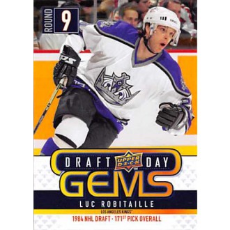 Insertní karty - Robitaille Luc - 2009-10 Upper Deck Draft Day Gems No.GEM5