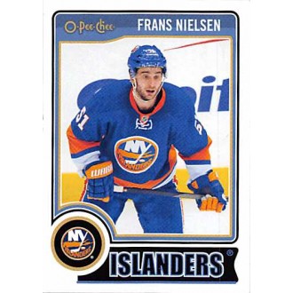Řadové karty - Nielsen Frans - 2014-15 O-Pee-Chee No.136