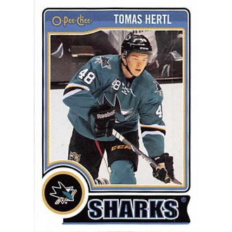 Řadové karty - Hertl Tomáš - 2014-15 O-Pee-Chee No.138