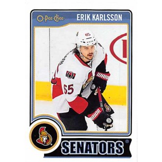 Řadové karty - Karlsson Erik - 2014-15 O-Pee-Chee No.139