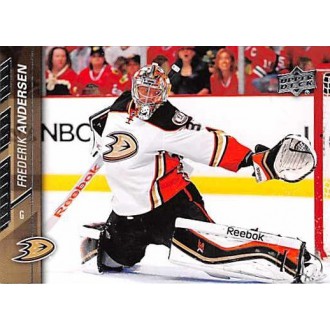 Řadové karty - Andersen Frederik - 2015-16 Upper Deck No.2