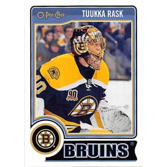 Řadové karty - Rask Tuukka - 2014-15 O-Pee-Chee No.151