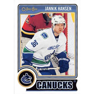 Řadové karty - Hansen Jannik - 2014-15 O-Pee-Chee No.152