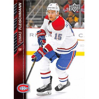 Řadové karty - Fleischmann Tomáš - 2015-16 Upper Deck No.354