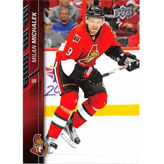 Řadové karty - Michálek Milan - 2015-16 Upper Deck No.384