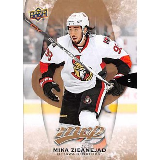 Řadové karty - Zibanejad Mika - 2016-17 MVP No.183