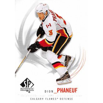 Řadové karty - Phaneuf Dion - 2009-10 SP Authentic No.68