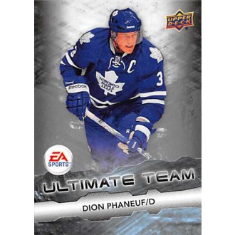 Insertní karty - Phaneuf Dion - 2011-12 Upper Deck EA Ultimate Team No.EA12