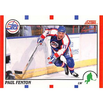 Řadové karty - Fenton Paul - 1990-91 Score Canadian No.156