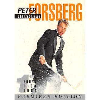 Řadové karty - Forsberg Peter - 1991-92 Arena Draft Picks French No.4