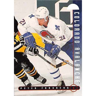 Řadové karty - Forsberg Peter - 1995-96 Leaf No.20