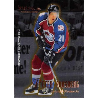 Řadové karty - Forsberg Peter - 1995-96 Select Certified No.68