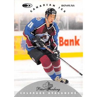 Řadové karty - Forsberg Peter - 1996-97 Donruss Canadian Ice No.6