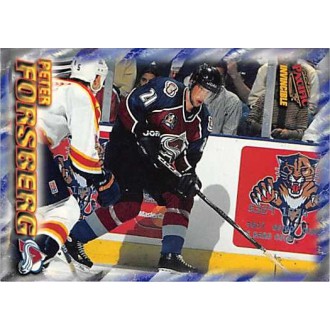 Insertní karty - Forsberg Peter - 1997-98 Invincible NHL Regime No.51