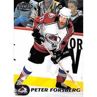 Řadové karty - Forsberg Peter - 1998-99 Pacific No.21