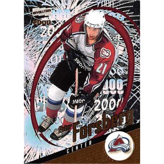 Řadové karty - Forsberg Peter - 1999-00 Revolution No.39