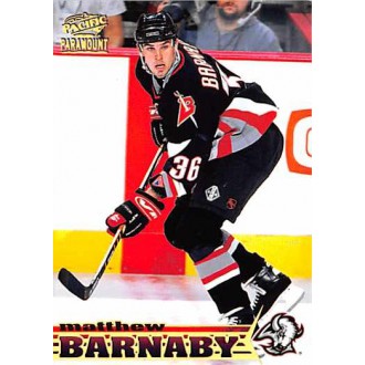 Řadové karty - Barnaby Matthew - 1998-99 Paramount No.17