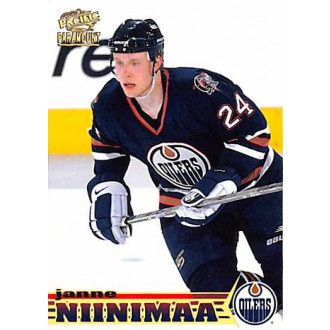 Řadové karty - Niinimaa Janne - 1998-99 Paramount No.91