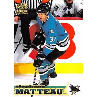 Řadové karty - Matteau Stephane - 1998-99 Paramount No.212