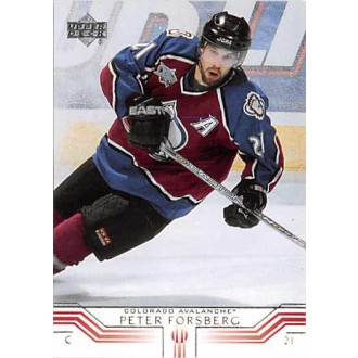 Řadové karty - Forsberg Peter - 2001-02 Upper Deck No.47
