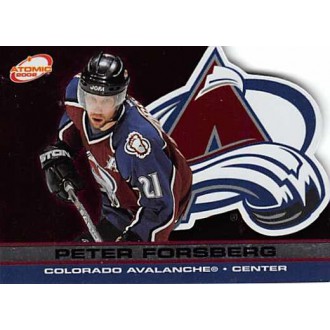 Řadové karty - Forsberg Peter - 2001-02 Atomic No.24