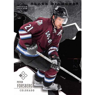 Řadové karty - Forsberg Peter - 2003-04 Black Diamond No.36