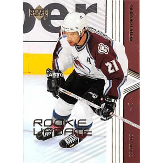 Řadové karty - Forsberg Peter - 2003-04 Rookie Update No.21