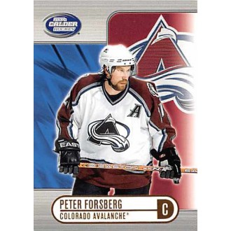 Řadové karty - Forsberg Peter - 2003-04 Calder No.22