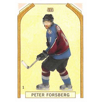 Řadové karty - Forsberg Peter - 2003-04 Topps C55 No.1