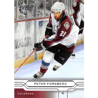 Řadové karty - Forsberg Peter - 2004-05 Upper Deck No.42