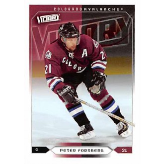 Řadové karty - Forsberg Peter - 2005-06 Victory No.46