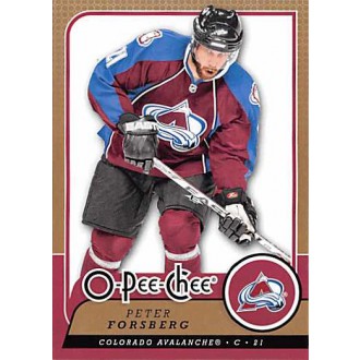 Řadové karty - Forsberg Peter - 2008-09 O-Pee-Chee No.428