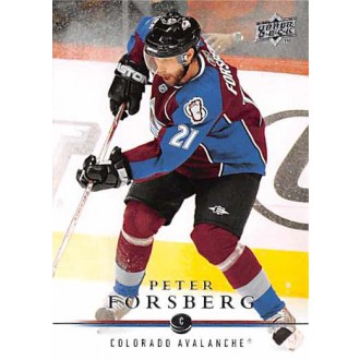 Řadové karty - Forsberg Peter - 2008-09 Upper Deck No.298