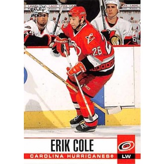 Řadové karty - Cole Erik - 2003-04 Pacific No.60